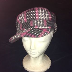 Adorable Warm Plaid Hat
